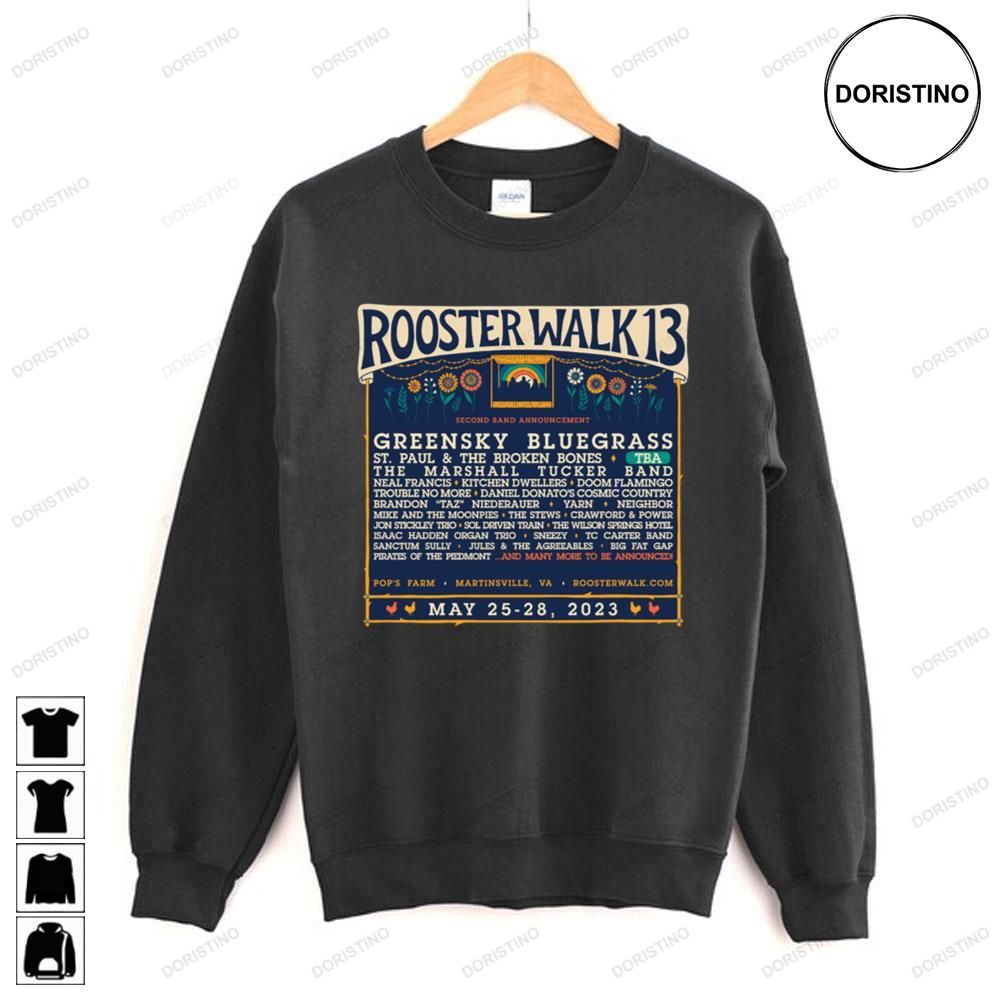 Rooster Walk 2023 Tour Awesome Shirts Rooster Walk 2023 Tour Awesome Shirts